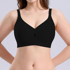 RC23-Wireless Bras with Seamless Comfort & Deep V Style