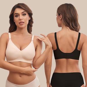 JC02-Women's Seamless Wireless Comfort Bra