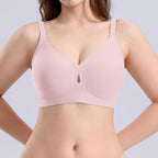 RC23-Wireless Bras with Seamless Comfort & Deep V Style