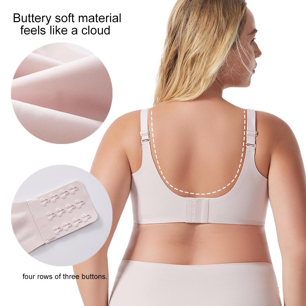 JC02-Women's Seamless Wireless Comfort Bra