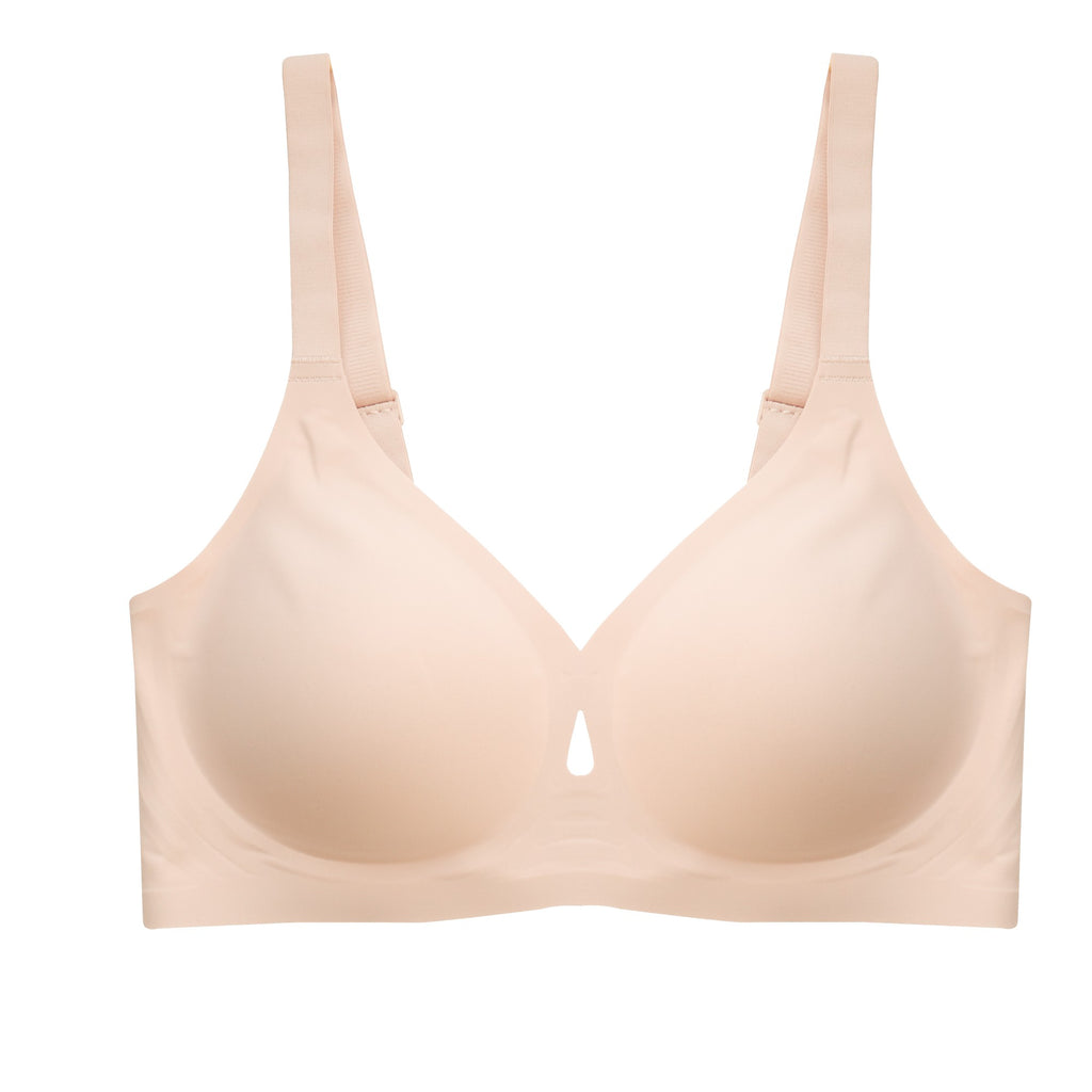 RC23-Wireless Bras with Seamless Comfort & Deep V Style